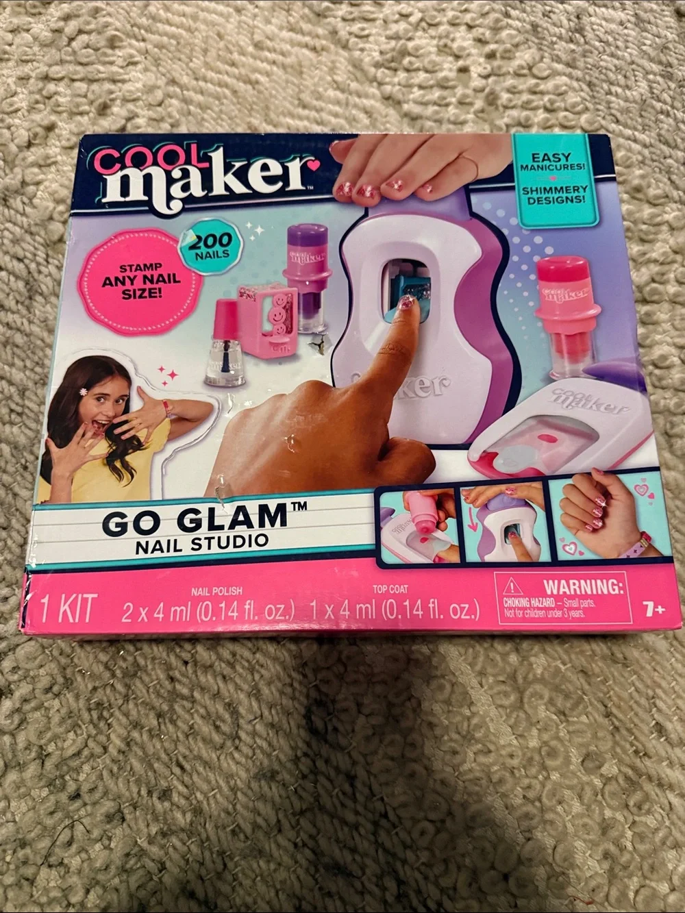 Go Glam Nail Studio Kids Nail Stamper - new 7+ years old